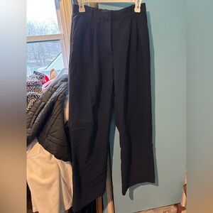 Abercrombie & Fitch navy Wide Leg Pants